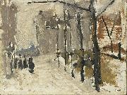 George Hendrik Breitner Cityscape in The Hague oil painting reproduction